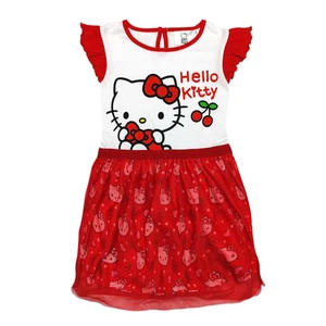 Hello Kitty Kleid Mädchenkleid & Freizeitkleid aus atmungsaktivem Single Jersey - Bild 1 von 18