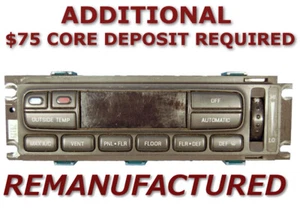 REMAN 1995 1996 Lincoln MARK 8 VIII AC Temp Heater Climate Control EATC EXCHANGE - Picture 1 of 1