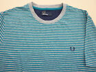 FRED PERRY T-SHIRT TOP LARGE AUS 100 % BAUMWOLLE