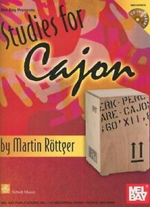 Studies for Cajon [With CD (Audio)] by Rottger, Martin