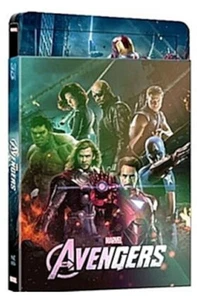 [USED] The Avengers BLU-RAY Steelbook 2D 3D Limited Edition - Lenticular / NOVA - Picture 1 of 3