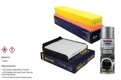 SCT-Filter-Set + Presto-Klima-Reiniger für Dacia Duster Logan MCV KS_ LS_ - Bild 1 von 4