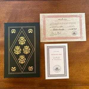 SIGNED SHOELESS JOE - EASTON PRESS - W. Kinsella - Imagen 1 de 13