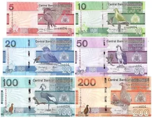 Gambia _ set 6 banknotes 5 10 20 50 100 200 Dalasis 2023 UNC Lemberg-Zp - Picture 1 of 2