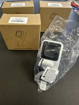 KETOPKIN SMARTWATCH CHARGING DOCK (SILVER) for FITBIT VERSA 3 4 SENSE 2 New In Box