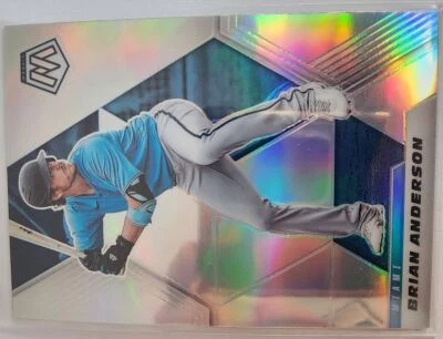 2021 Panini Mosaic Brian Anderson Miami Marlins #196 - Image 1 of 2