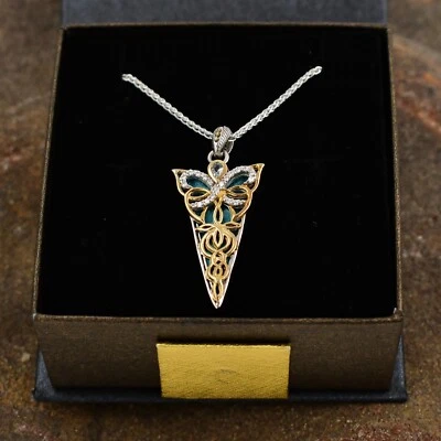 Collar reversible Keith Jack topacio y esmalte circonita cúbica de oro amarillo de ley y 10k 20" Foto 1 de 4