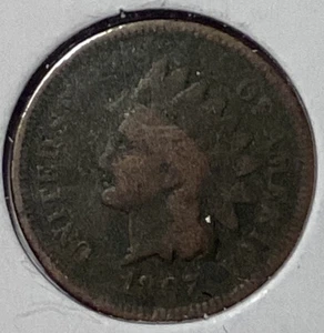 1867 Indian Head Cent - Picture 1 of 2