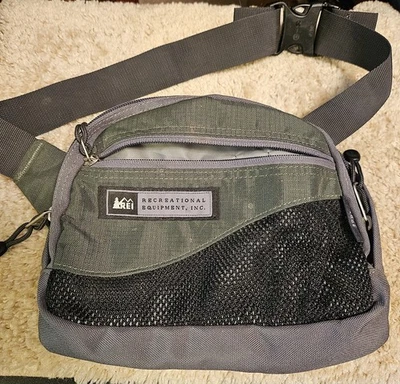 REI Full Lode Cintura/Riñonera Senderismo Bolsa Utilitaria Correa Ajustable Verde Foto 1 de 3