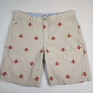 Iowa State Cyclones Beige Herren NCAA Khaki Shorts Chino Größe 38 All Over Print - Bild 1 von 7