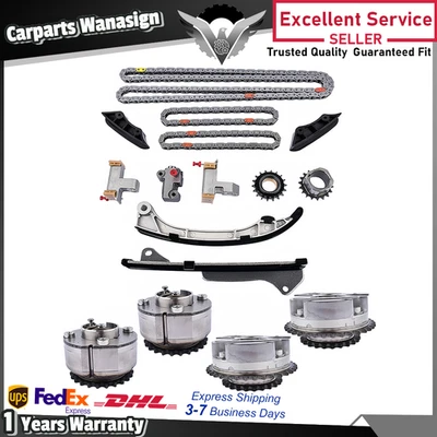 Engine Timing Chain Kit VVT for 06-17 Toyota Avalon Camry Sienna Highlander 3.5L - Image 1 of 4
