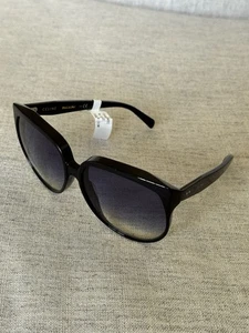 NEW $390 Celine CL 40048i Acetate Oversized Butterfly Sunglasses Navy Black - Picture 1 of 10