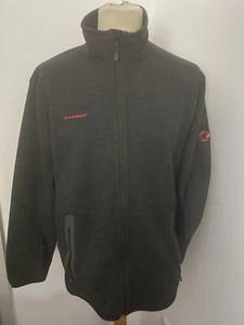 Mammut Fleece Knitt Jacke Polartec Zip Gr 2XL Anthrazit wie Neu! - Bild 1 von 9