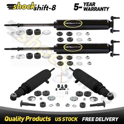 Amortiguador delantero trasero apto para Chevrolet Chevy II 2.5L 1962 1963 1964 1965-1967 Foto 1 de 4