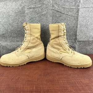 Botas de Combate USMC Clima Caliente Vibram Hombres Talla 10 W Bronceadas McRae Marines de EE. UU. Militares - Imagen 1 de 11