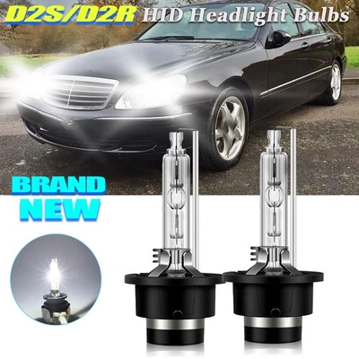 For Mercedes-Benz S320 1997-1998 HID Headlight Replacement Bulbs D2S Low Beam - Image 1 of 4
