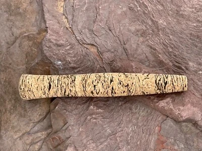 Mango de mosca de corcho, burl ondulado de alta calidad, agujero de 7” x 0,31”, Foto 1 de 4