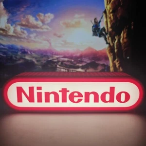 Nintendo 3d gedrucktes led schild - Bild 1 von 7