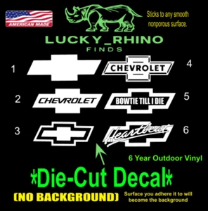 Chevy Chevrolet Classic Truck Car Vinyl die cut window decal bumper sticker - Picture 1 of 4