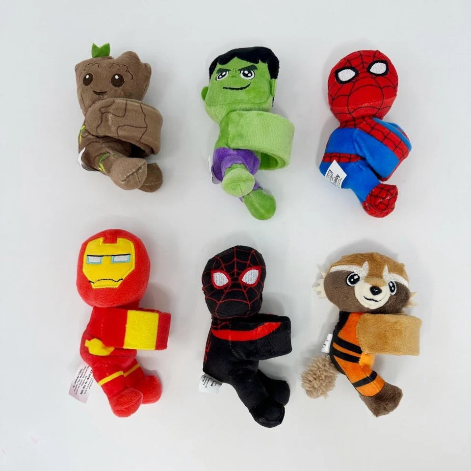 MARVEL Cutie Cuff Plush Slap Bands - YOU CHOOSE!! - Image 1 of 1