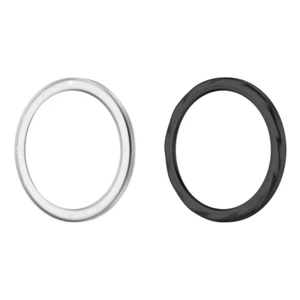 Metal Bezel Ring Tempered Glass Film for Xiaomi Watch S4/S3( Silver And White) - Zdjęcie 1 z 7