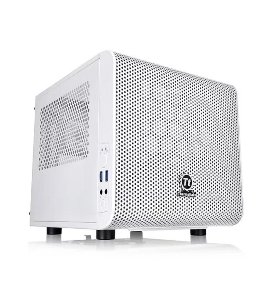 Thermaltake Core V1 Snow Edition Mini ITX PC Case - NEW - Image 1 of 2