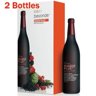 BEYONDE MAQUI PLUS Súper Antioxidante Multi Frutas y Bayas (Pack Duo 750ml x2) Foto 1 de 4