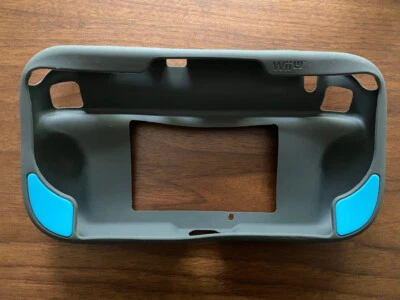 Nintendo Wii U Officially Licensed Silicone Gamepad Protective Cover, Blue - Image 1 of 4
