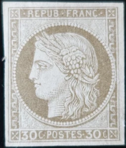 SIGNÉ CALVES - COLONIES FRANÇAISES GÉNÉRALES - CÉRÈS N°20 NEUF sans GOMME - Imagen 1 de 2