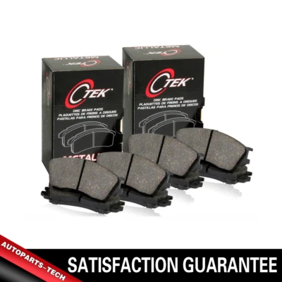 Centric Front + Rear Metallic Brake Pads 2SET For Kia Rondo - Imagem 1 de 4