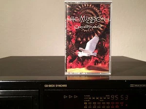 THE MISSION U.K. Carved In Sand - Chrome Cassette Tape USA 1990 TESTED - Picture 1 of 6