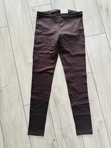 Women’s NWT HUE Brown Leggings Small - Picture 1 of 4