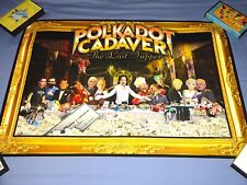 Polkadot Cadaver The Last Supper Poster 27"x39" Michael Jackson Farrah Fawcett