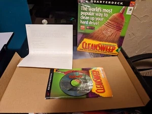 Quarterdeck Cleansweep 3.0 for Windows 3.1/95/NT, Open Box Vintage 1996 - Picture 1 of 4
