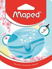 Maped Pencil Sharpener Galactic - 1 Hole Cannister Assorted Pastel Colours