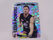 2021 AFL TEAM COACH STAR POWERS SILVER SP-15 MARC MURPHY CARLTON