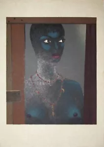 Felix LABISSE- Lithographie signée- FIGUA, nu - Picture 1 of 1