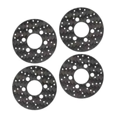 Carbon Fiber Six-hole SLW Brake Rotors for 1/8 1/10 RC Crawler Rigs SCX10 TRX4  - Image 1 of 4