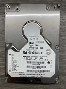 IBM TYPE DRVS IEC-950 9.1GB SCSI 68-PIN POL HDD FESTPLATTE P/N 08L8621 HARD DISK - Picture 1 of 3