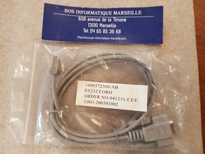 Câble RS232/RJ45 3400372300/AB RS232 CORD ORDER N° 041231-CEV L003-200501002 - Picture 1 of 4