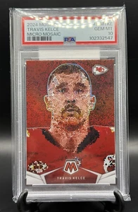 2024 Panini Micro Mosaic Travis Kelce #MMTKE Case Hit SSP PSA 10 Gem Mt - Picture 1 of 4