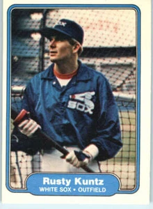 1982 Fleer #348 Rusty Kuntz Chicago White Sox Baseball Card NM-MT ID:41188 - Picture 1 of 2