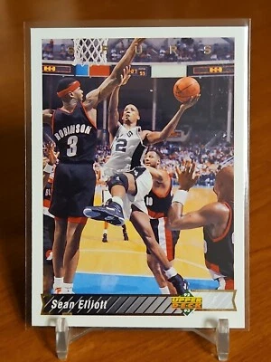 1992-93 Upper Deck - #131 Sean Elliott San Antonio Spurs  - Image 1 of 2