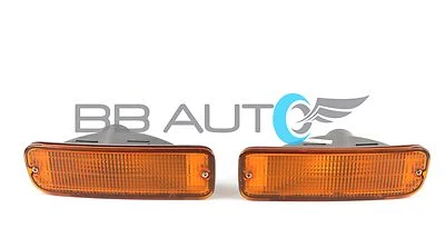 NEW FRONT BUMPER PARK SIGNAL LIGHTS W/ BULB SET FOR 95-97 TOYOTA TACOMA 4WD 4x4 - Image 1 of 3