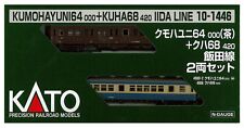 KATO N Gauge Kumoha Yuni 64000 Brown +Kuha 68420 Iida Line 2-car set 10-1446