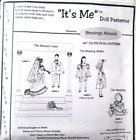 "It's Me" Doll Pattern by Loretta..  Blessings Abound-Faces from your own photo