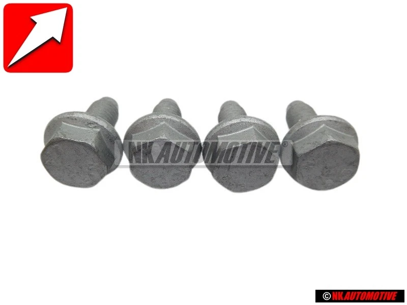 4x VW Original Vis 6 Pans A Embase - N 01953310 - Photo 1/1