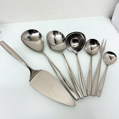 WMF London Cromargan 7x Servier Besteck Vorlegebesteck - Bild 1 von 4