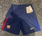Nike Barcelona Dri-Fit ADV Match Home Shorts 2024-2025 UK M Brand New with tags