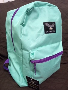 NWT EagleSport Backpack New  17 INCH Tall LARGE Capacity 2 Zip Pockets - Picture 1 of 6